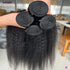 Kinky Yaki Straight Virgin Hair Bundles - Opaline Glam Beauty