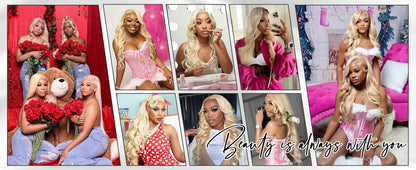 613 Blonde Body Wave Human Hair Wig - Opaline Glam Beauty