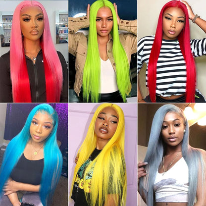 13x6 HD Transparent 613 Blonde Lace Front Human Hair Wig - Opaline Glam Beauty