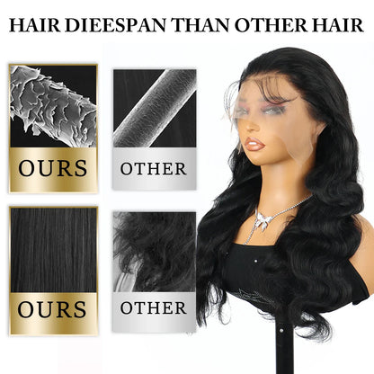 613 Blonde Body Wave Human Hair Wig - Opaline Glam Beauty