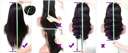 Lothoey Blonde Black Highlight Wavy 13x4/13x6 Glueless Lace Front Wig - Opaline Glam Beauty