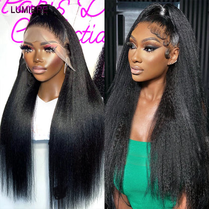 Kinky Yaki Straight Virgin Hair Bundles - Opaline Glam Beauty
