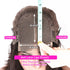 Brown Root Ombre Blonde Body Wave Wig - Opaline Glam Beauty