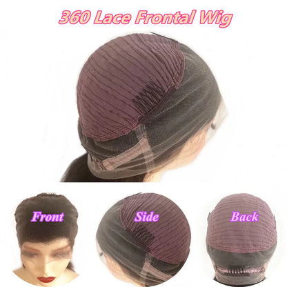 Brazilian Ombre Blonde Body Wave Human Hair Wig - Opaline Glam Beauty