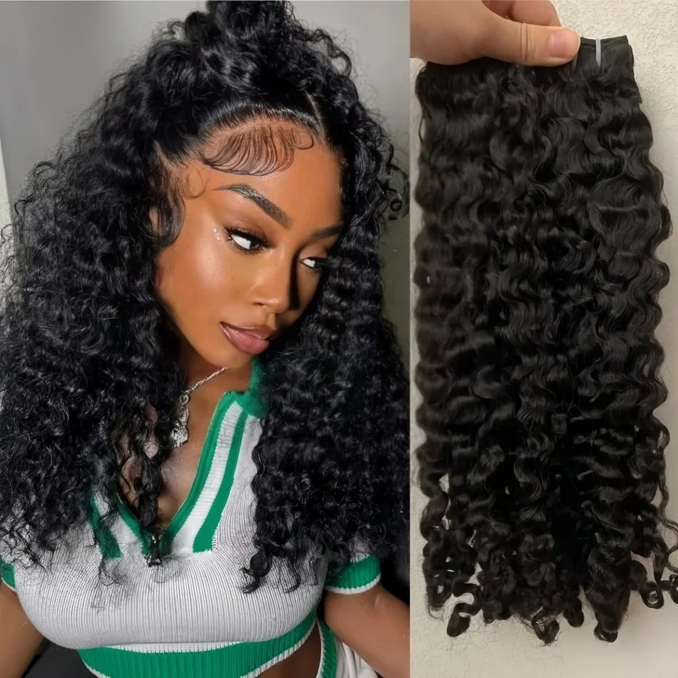 32" Burmese Virgin Curly Hair Bundles - Opaline Glam Beauty