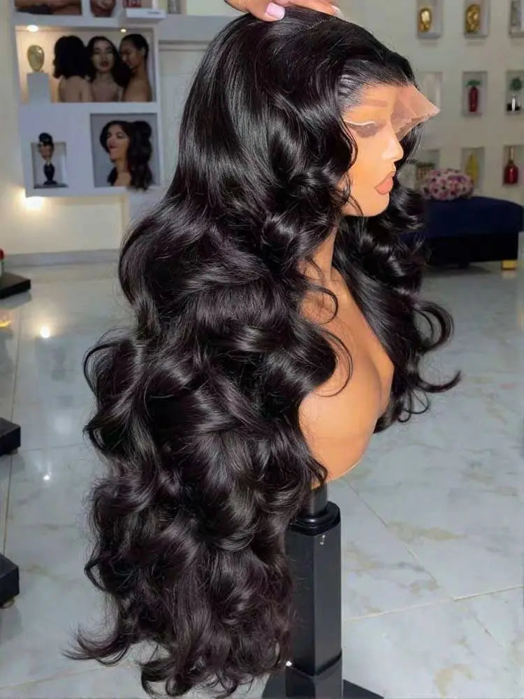 250% Density Raw Peruvian Body Wave Glueless HD Lace Wig - Opaline Glam Beauty