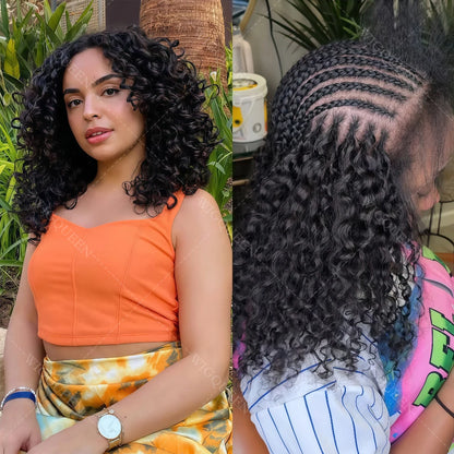 Knotless Spiral Crochet Braiding Hair - Opaline Glam Beauty