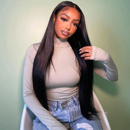 Tuneful 30 Inch Straight 13x6 HD Lace Front Human Hair Wig – Ready to Wea - Opaline Glam Beauty