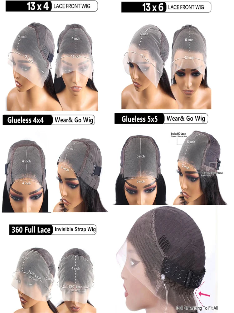 30 40 Inch 13x6 13x4 Bone Straight Hd Transparent Lace Front Human Hair Wigs 4x4 5x5 Glueless Wigs Human Hair Ready To Wear 360 - Opaline Glam Beauty