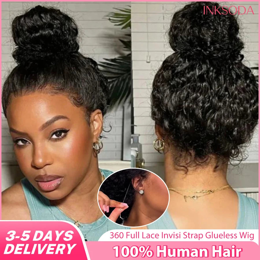 HD 360 Deep Wave Human Hair Wig – Glueless - Opaline Glam Beauty