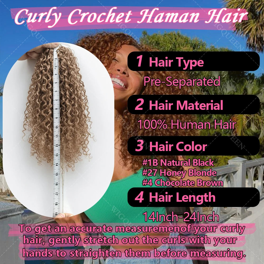 4/27 Highlight Curly Pixie Pre-Looped Hair Extensions - Opaline Glam Beauty