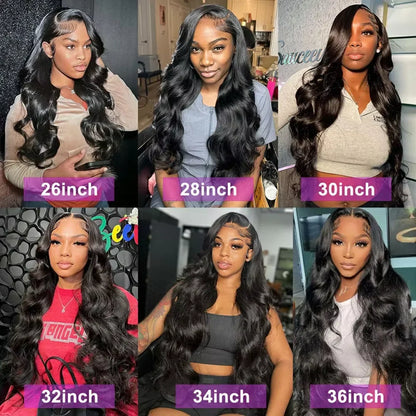 38–40 Inch Brazilian Remy Body Wave Human Hair Bundles - Opaline Glam Beauty