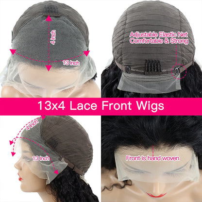Highlight Ombre Bob Wig Human Hair Straight Lace Front Wig Human Hair 13x4 Pre Plucked HD Lace Front Human Hair Wigs For Women - Opaline Glam Beauty