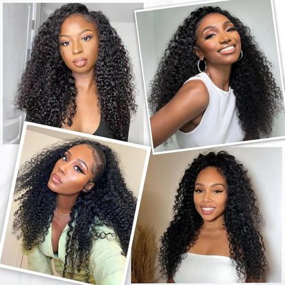 Virgin Jerry Curly Human Hair Bundles - Opaline Glam Beauty