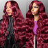30" Honey Blonde 4/27 Ombre HD Lace Front Human Hair Wig - Opaline Glam Beauty