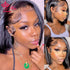 Queen Hair HD Bob Wig Bone Straight HD 4x4 5x5 6x6 Closure Wig HD 13x6 13x4 Full Frontal Bob Wig 100% Raw Human Hair Pre-plucked - Opaline Glam Beauty
