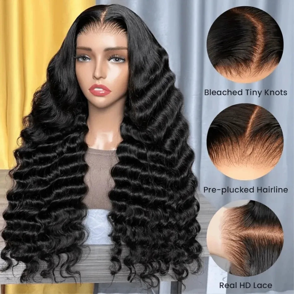 Loose Wave Body Wave Lace Front Wig - Opaline Glam Beauty