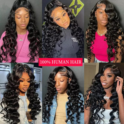 Loose Wave Body Wave Lace Front Wig - Opaline Glam Beauty