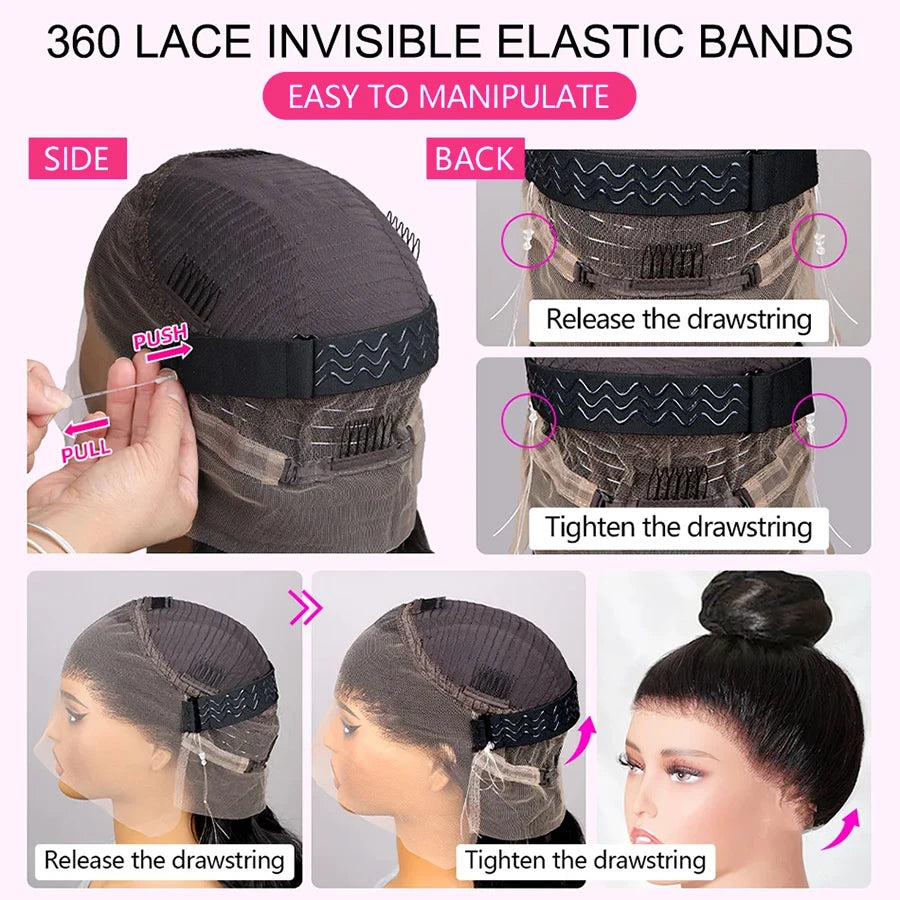 360 Full Lace Body Wave Wig – Glueless - Opaline Glam Beauty