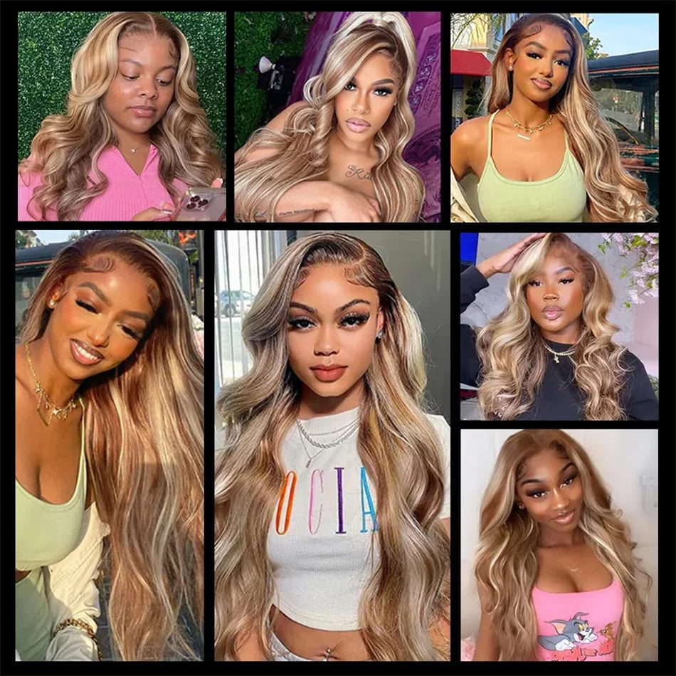 613 Ombre Blonde Glueless Lace Front Wig - Opaline Glam Beauty