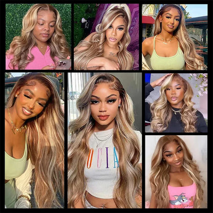 613 Ombre Blonde Glueless Lace Front Wig - Opaline Glam Beauty