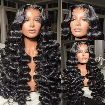 Loose Wave Body Wave Lace Front Wig - Opaline Glam Beauty