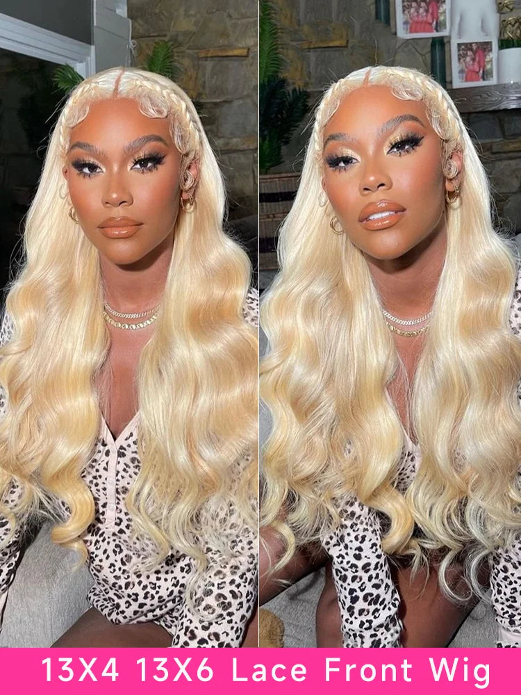 613 Hd 13x4 13x6 360 Lace Frontal Wig Lace Wig Honey Blonde Lace Front Wig Colored Human Hair Brazilian Body Wave Lace Front Wig - Opaline Glam Beauty