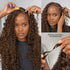 Honey Blonde Kinky Curly Crochet Extensions - Opaline Glam Beauty
