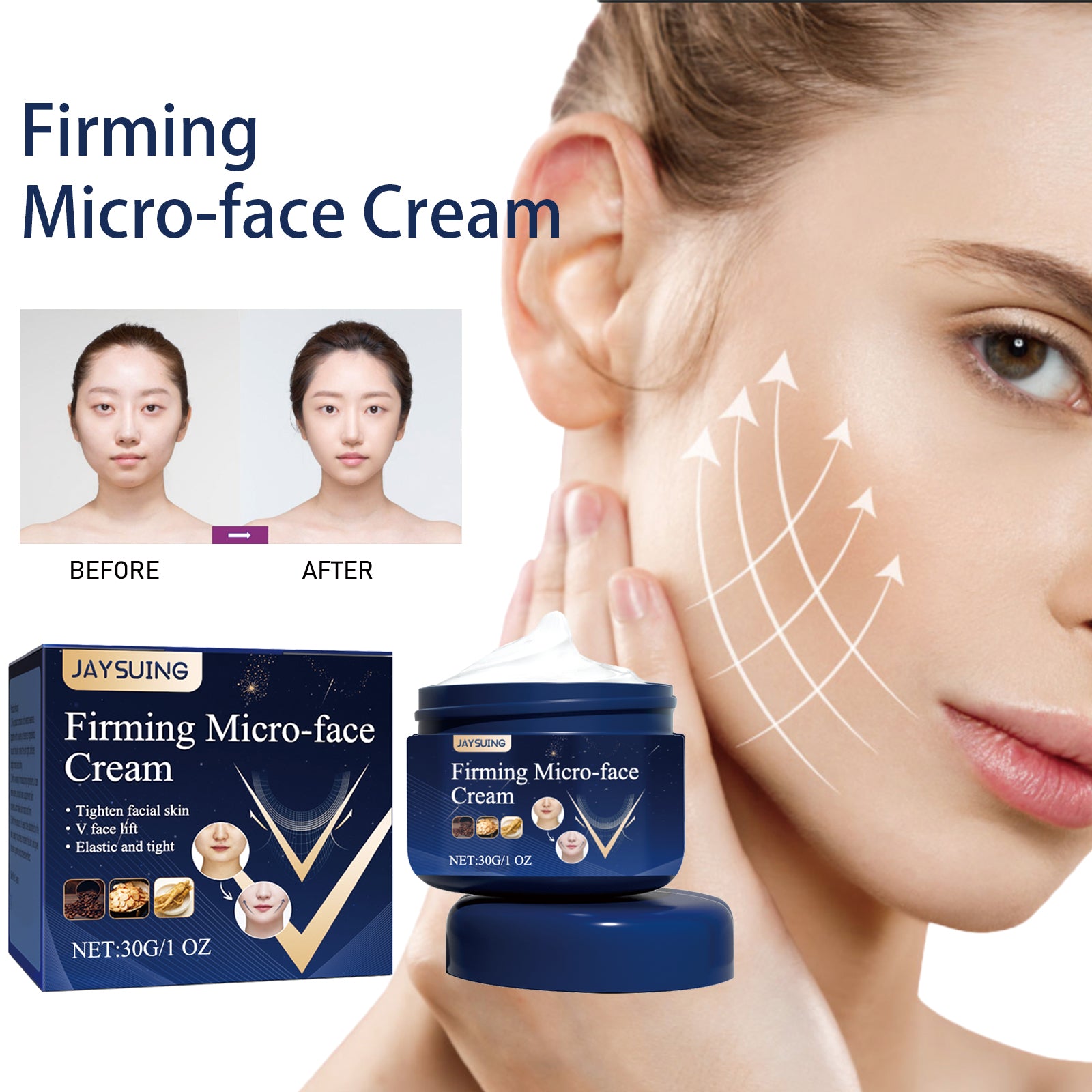 Jaysuing V-Face Lifting &amp; Firming Massage Cream