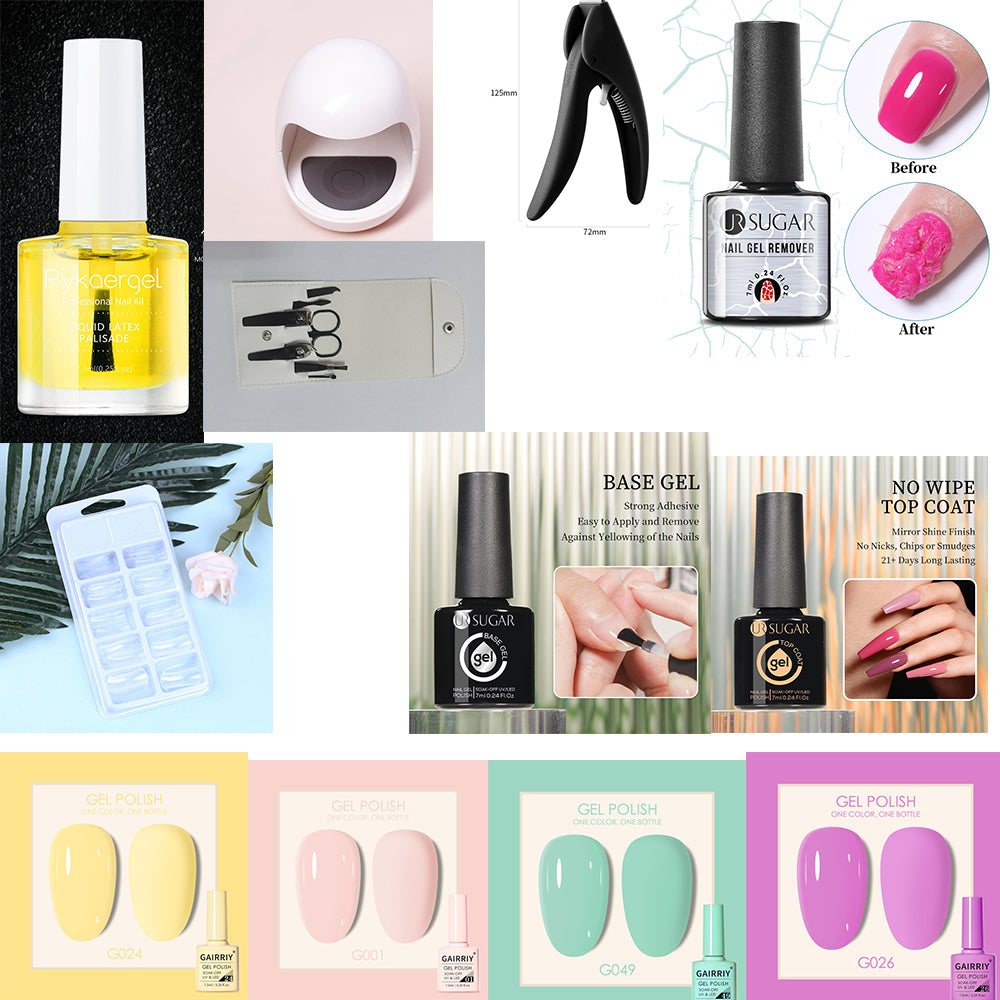 Coco Lasting Light Therapy Nail Polish Gel Set