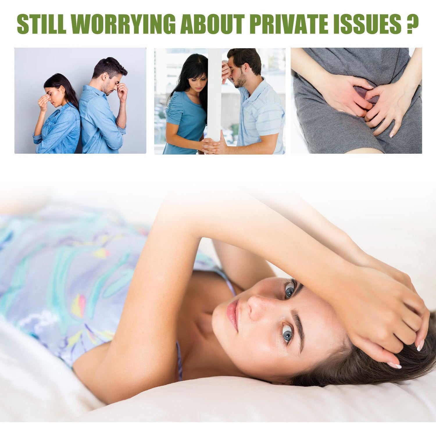 Feminine Care Gentle Cleansing Deodorant Anti-itching Firming Capsules