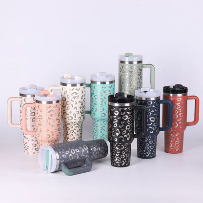 40 Oz Insulated Tumbler with Handle