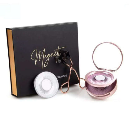 Reusable Magnetic Self-Adhesive Eyelashes No Eyeliner