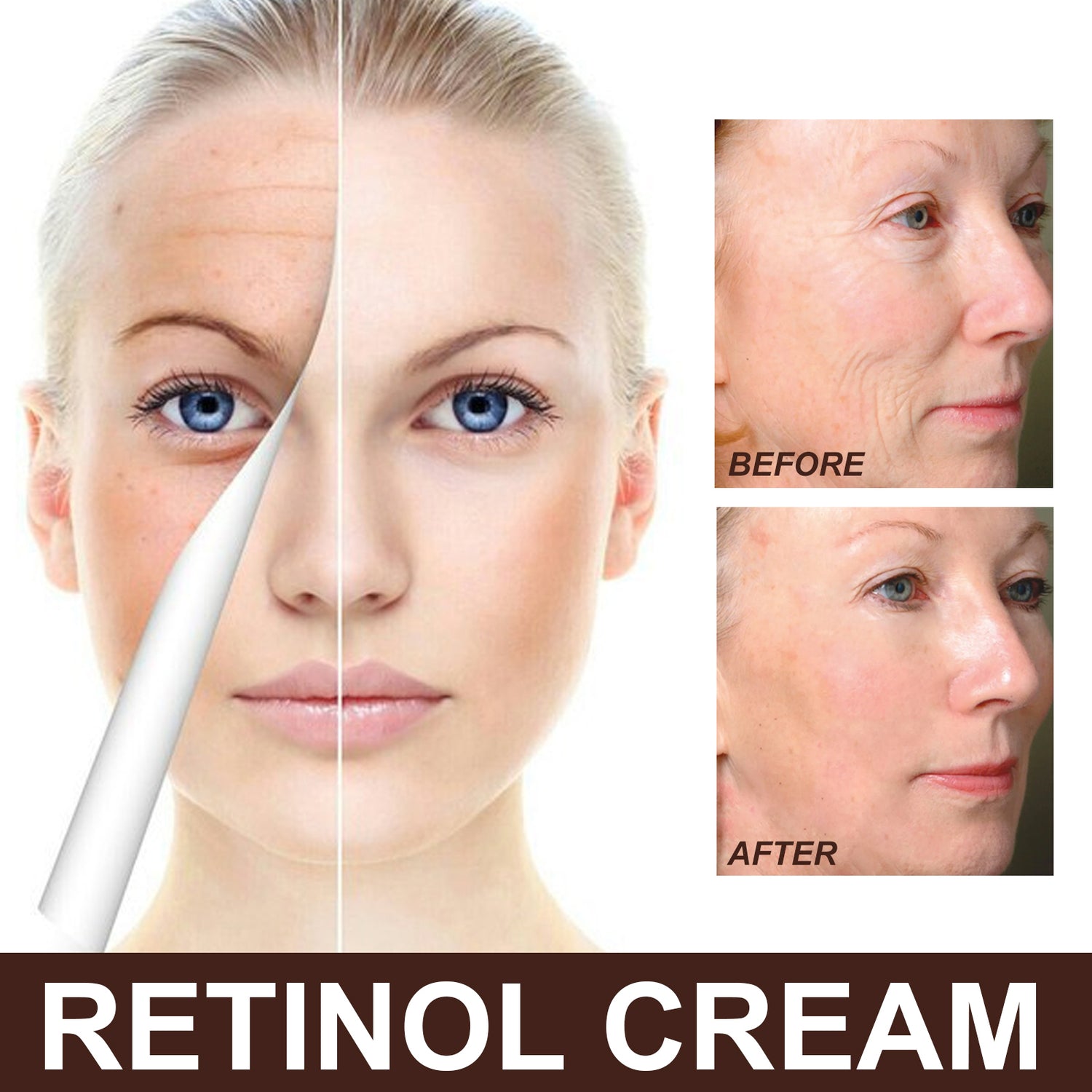 EELHOE Retinol Cream, Anti-Aging Firming Brightening Moisturizing - Opaline Glam Beauty
