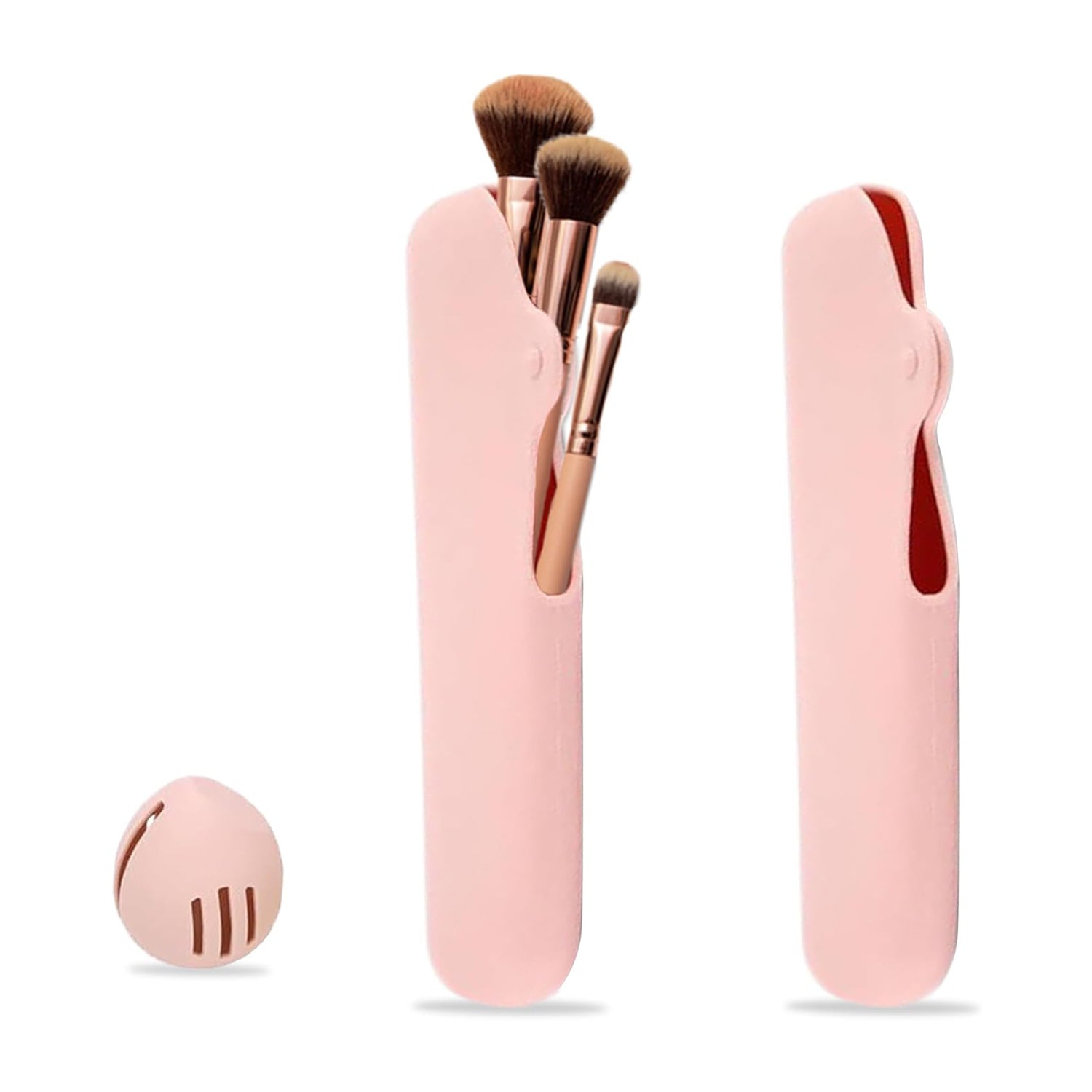 Silicone Travel Makeup Brush &amp; Sponge Holder