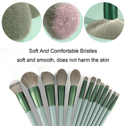 13Pcs Makeup Brush Set Make Up Concealer Brush Blush Powder