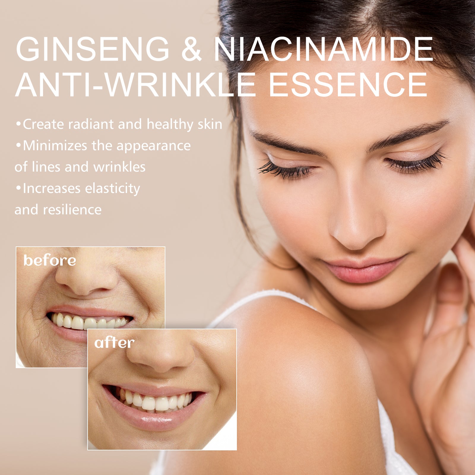 Ginseng Face Serum – Firming &amp; Hydrating Skin Care