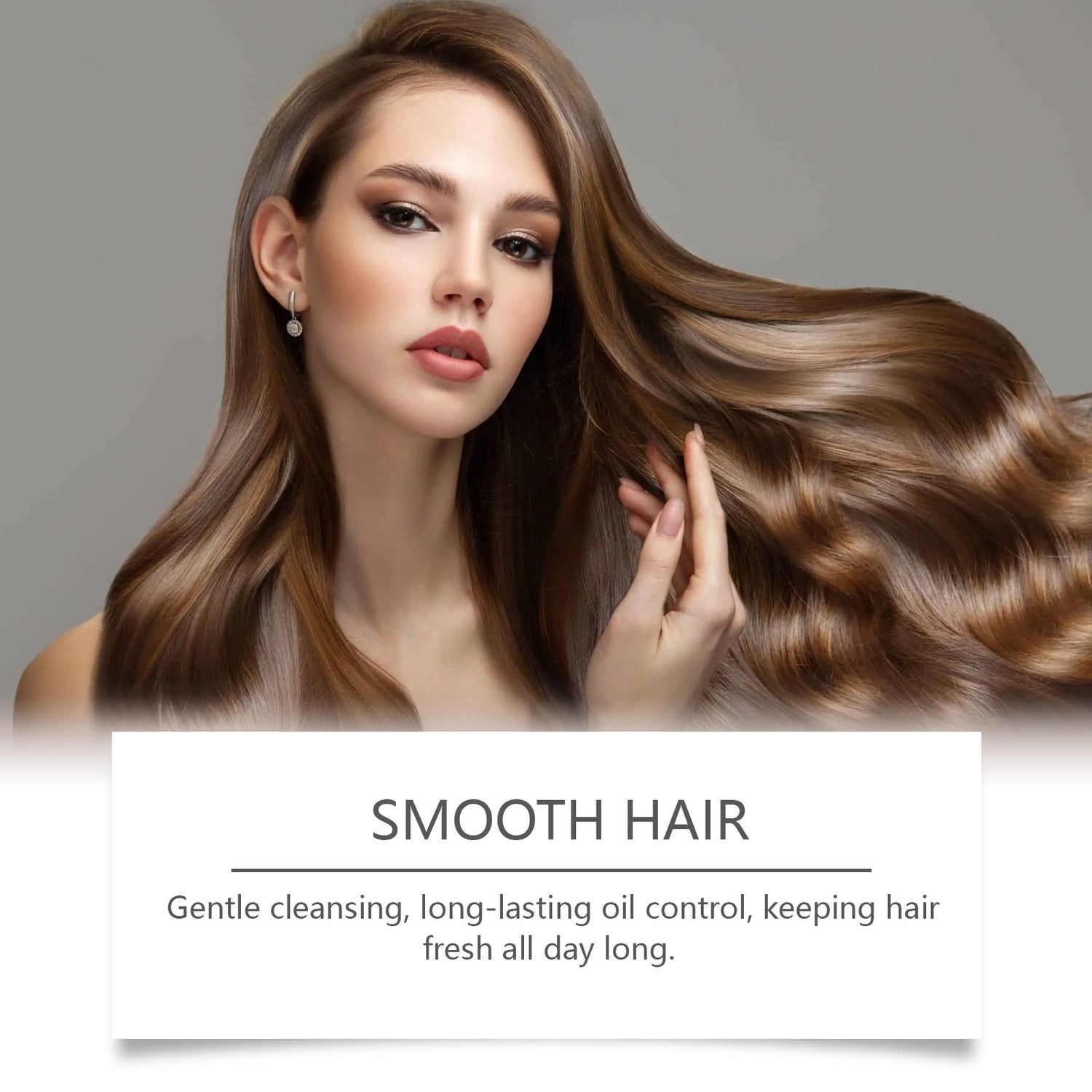 HOEGOA Batana Oil Shampoo Moisturizing Scalp Soft Oil Control Fluffy Lasting Fragrance Mild Shampoo