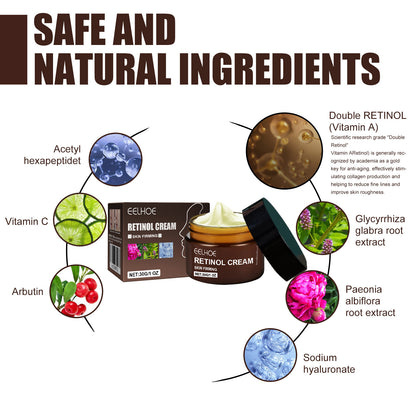 EELHOE Retinol Cream, Anti-Aging Firming Brightening Moisturizing - Opaline Glam Beauty