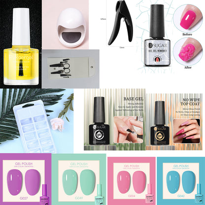Coco Lasting Light Therapy Nail Polish Gel Set