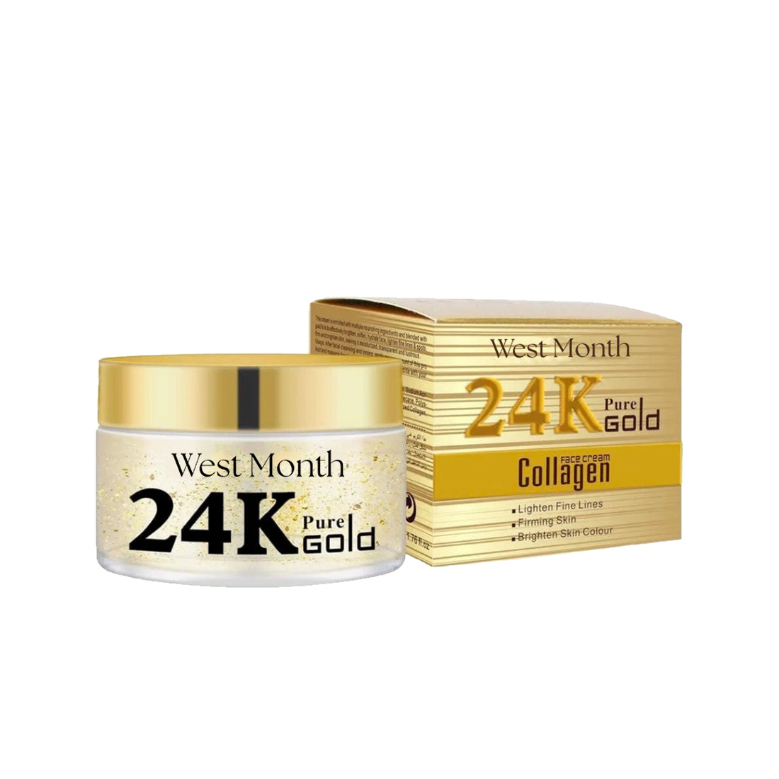 West&amp;Month 24K Gold Collagen Anti-Wrinkle Face Cream