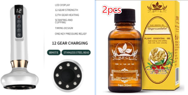 Electric Vacuum Cupping Massager For Body Anti-Cellulite