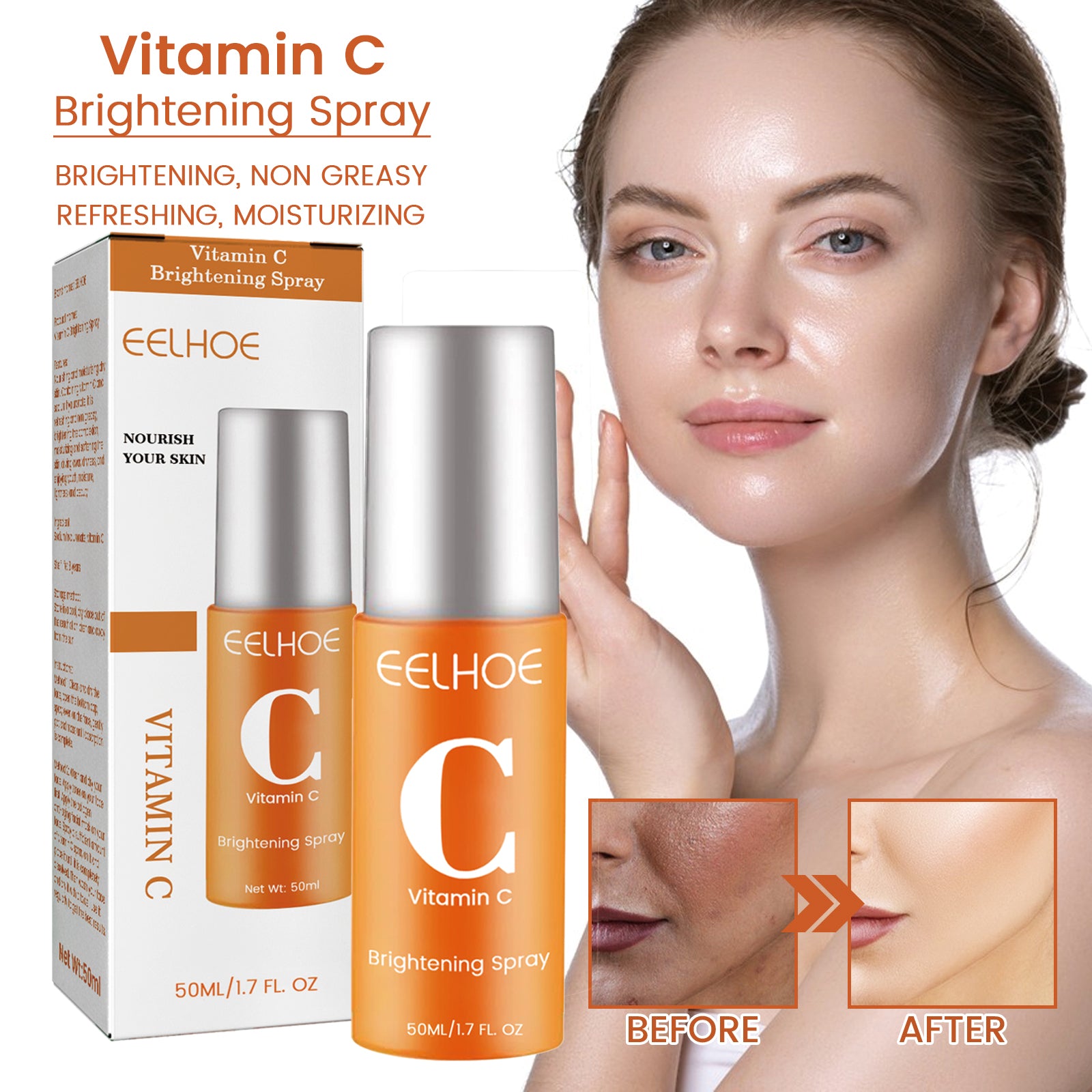 EELHOE Vitamin C Brightening Moisturizing Spray
